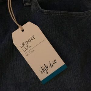 🔴 Style & Co Plus Size Skinny Jeans